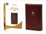 Alternative view of Santa  Biblia RVR60 - Letra  Super Gigante - Imitación Piel Café con Cierre