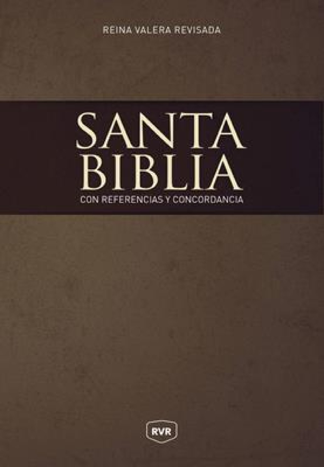 Santa Biblia Reina Valera Revisada RVR, con Referencias y Concordancia, Tapa Dura
