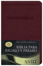 Alternative view of NVI Biblia Premios y Regalos - Imitación Piel - Vino