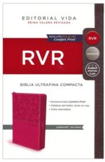 Alternative view of RVR Santa Biblia Ultrafina Compacta, Imitación Piel con Cierre
