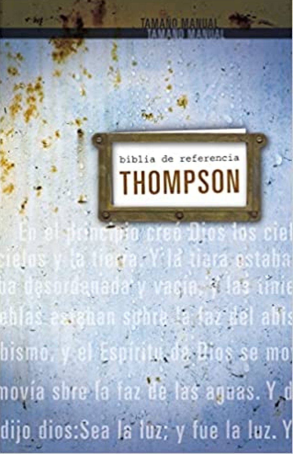 Biblia de Referencia Thompson RVR 1960, Tamaño Personal - Tapa Dura