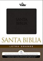 Biblia RVR60 Letra Grande - Piel Italiana - Negra