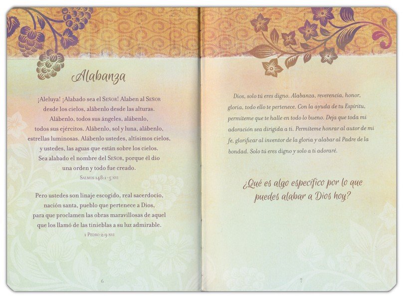 Oraciones y Promesas para la Mujer - Imitación Piel - Varios Autores - Imagen 5