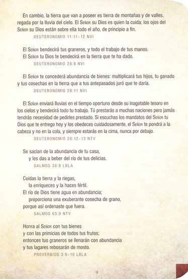 Promesas de la Biblia para la Vida - Imitación Piel - Varios Autores - Imagen 7