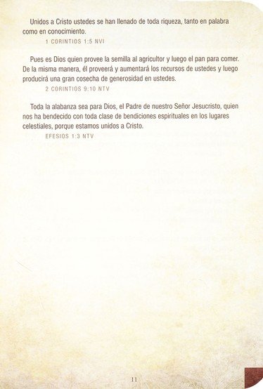 Promesas de la Biblia para la Vida - Imitación Piel - Varios Autores - Imagen 9