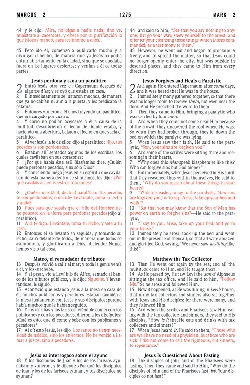 Biblia Bilingue Reina Valera 1960 - NKJV, Tapa Dura - Imagen 7