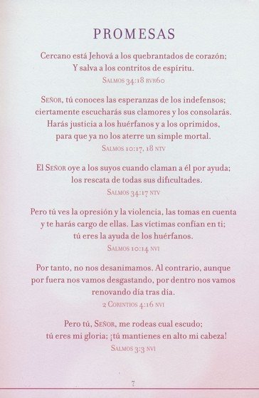 Oraciones y Promesas para la Sanidad - Imitación Piel - Varios Autores - Imagen 5
