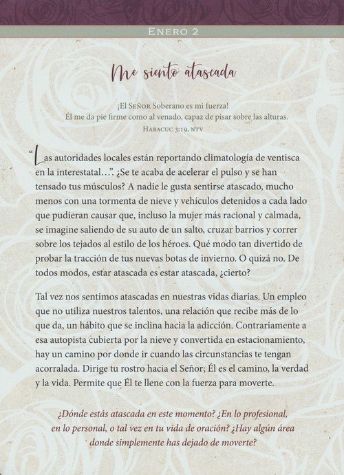 Fuerzas Para Cada Día Para La Mujer - Devocional - Imitación Piel - Varios Autores - Imagen 5