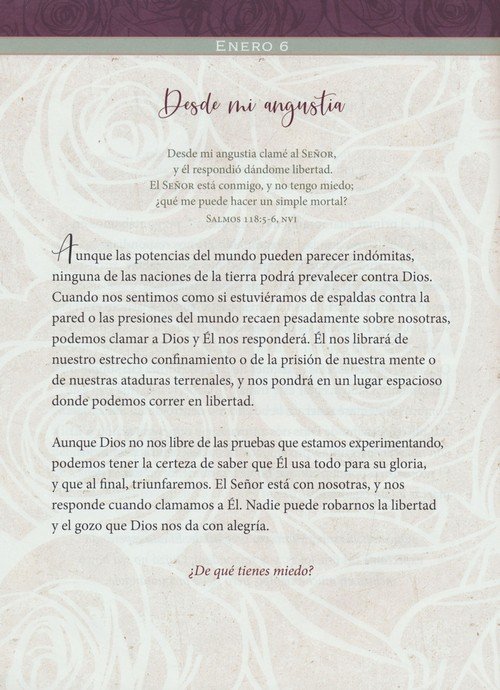 Fuerzas Para Cada Día Para La Mujer - Devocional - Imitación Piel - Varios Autores - Imagen 9