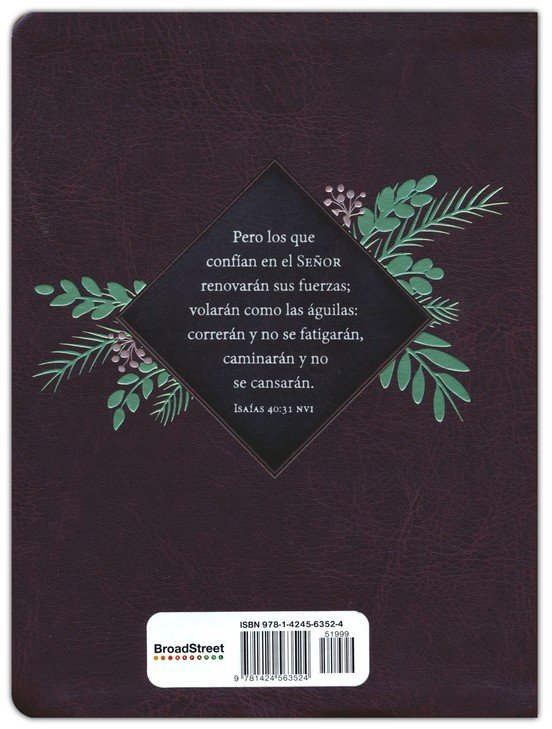 Fuerzas Para Cada Día Para La Mujer - Devocional - Imitación Piel - Varios Autores - Imagen 10