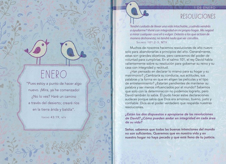 Mi Tiempo con Dios para Parejas- Imitación Piel - Varios Autores - Imagen 3