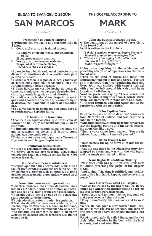 Biblia Bilingüe RVR - NKJV - Tapa Dura - Imagen 6