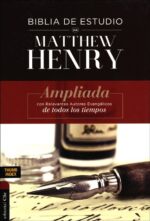 Alternative view of RVR Biblia Estudio Matthew Henry - Tapa Dura - Index