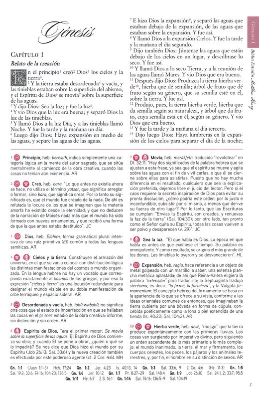RVR Biblia Estudio Matthew Henry - Piel Especial - Café - Index - Imagen 4