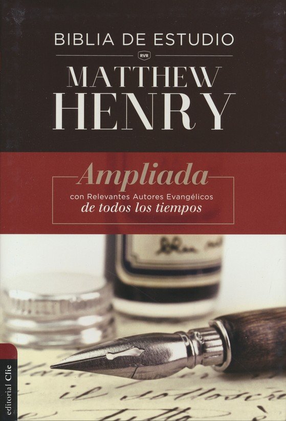 RVR Biblia Estudio Matthew Henry - Tapa Dura - Imagen 2
