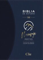 RVR Biblia de Estudio del Mensaje Profético, Imitación Piel, Café con Index