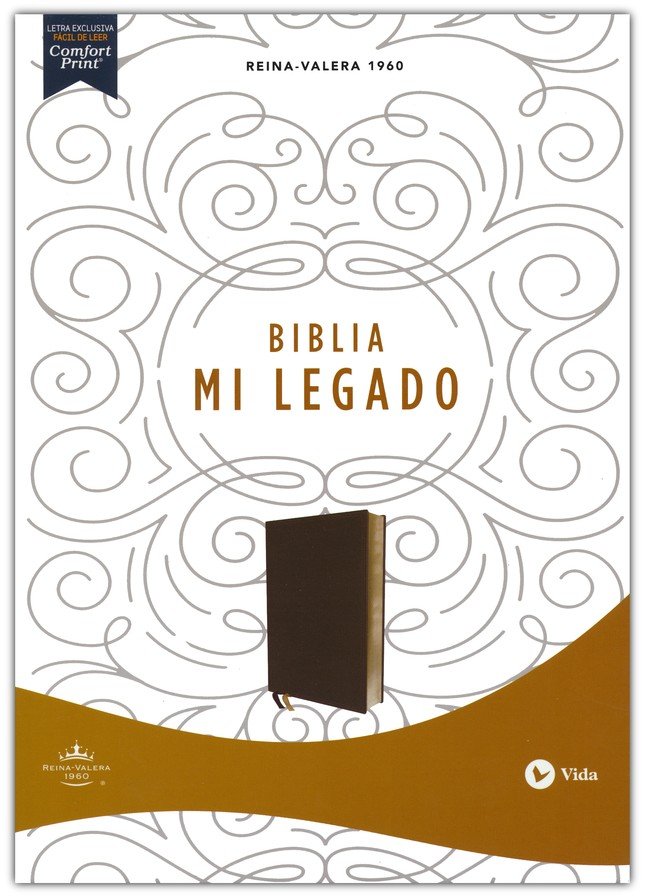RVR60 Biblia Mi Legado, Imitación Piel , Café, Una Columna, Interior a Dos Colores - Imagen 2