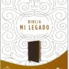 RVR60 Biblia Mi Legado, Imitación Piel , Café, Una Columna, Interior a Dos Colores