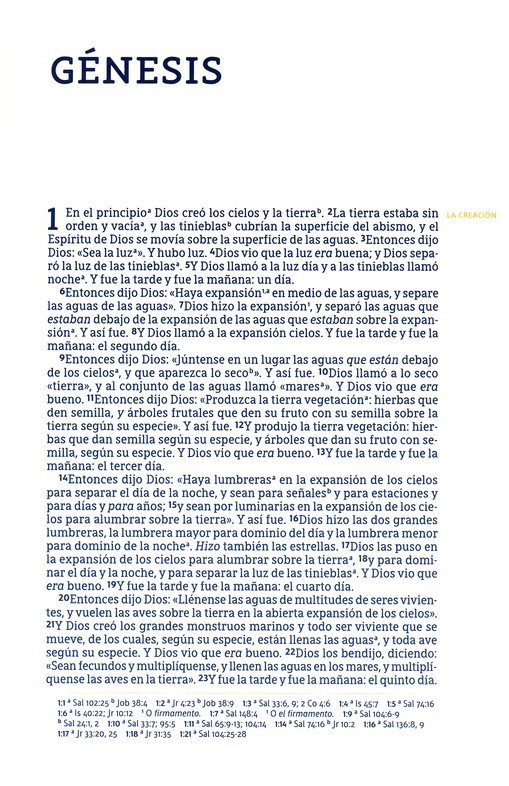 NBLA Biblia Mi Legado, Colección Premier, Negro, Una Columna, Interior a Dos Colores - Imagen 4