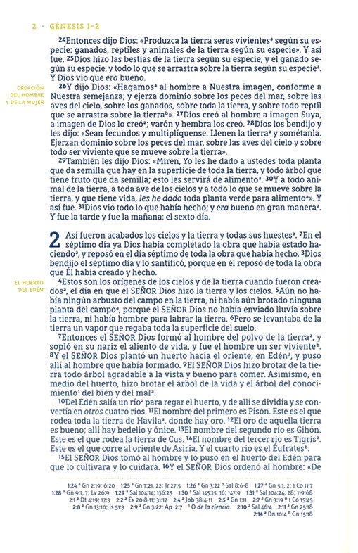 NBLA Biblia Mi Legado, Colección Premier, Negro, Una Columna, Interior a Dos Colores - Imagen 5