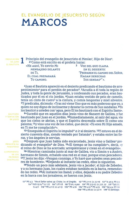 NBLA Biblia Mi Legado, Colección Premier, Negro, Una Columna, Interior a Dos Colores - Imagen 7