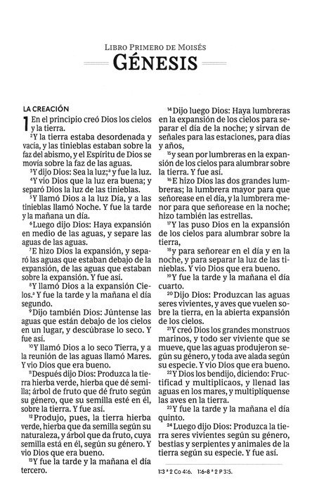 RVR60 Santa Biblia, Letra Grande, Tapa Dura - La Cruz - Imagen 4