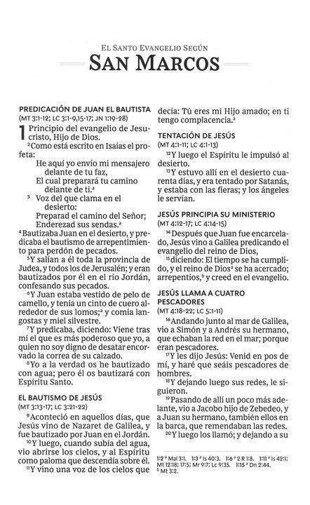 RVR60 Santa Biblia, Letra Grande, Tapa Dura - La Cruz - Imagen 7