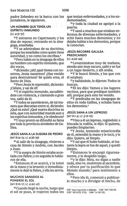 RVR60 Santa Biblia, Letra Grande, Tapa Dura - La Cruz - Imagen 8