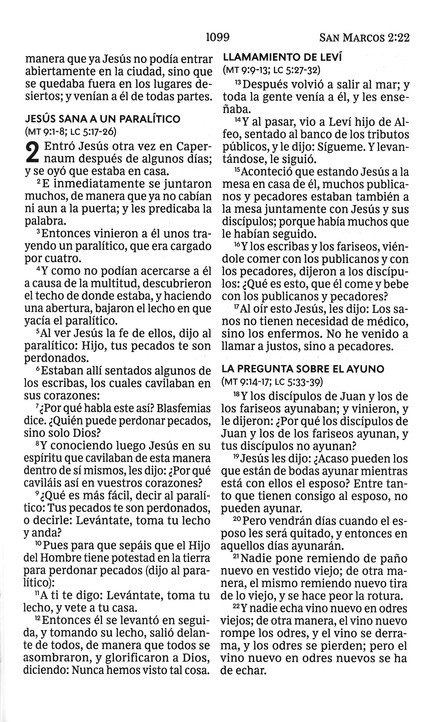 RVR60 Santa Biblia, Letra Grande, Tapa Dura - La Cruz - Imagen 9