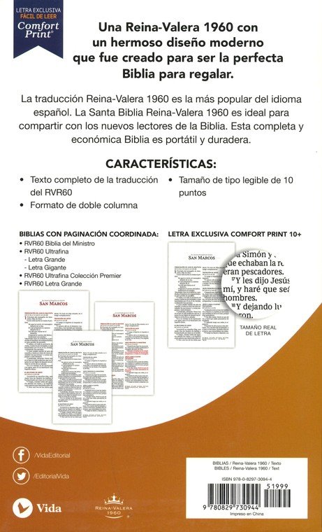 RVR60 Santa Biblia, Letra Grande, Tapa Dura - El León - Imagen 9