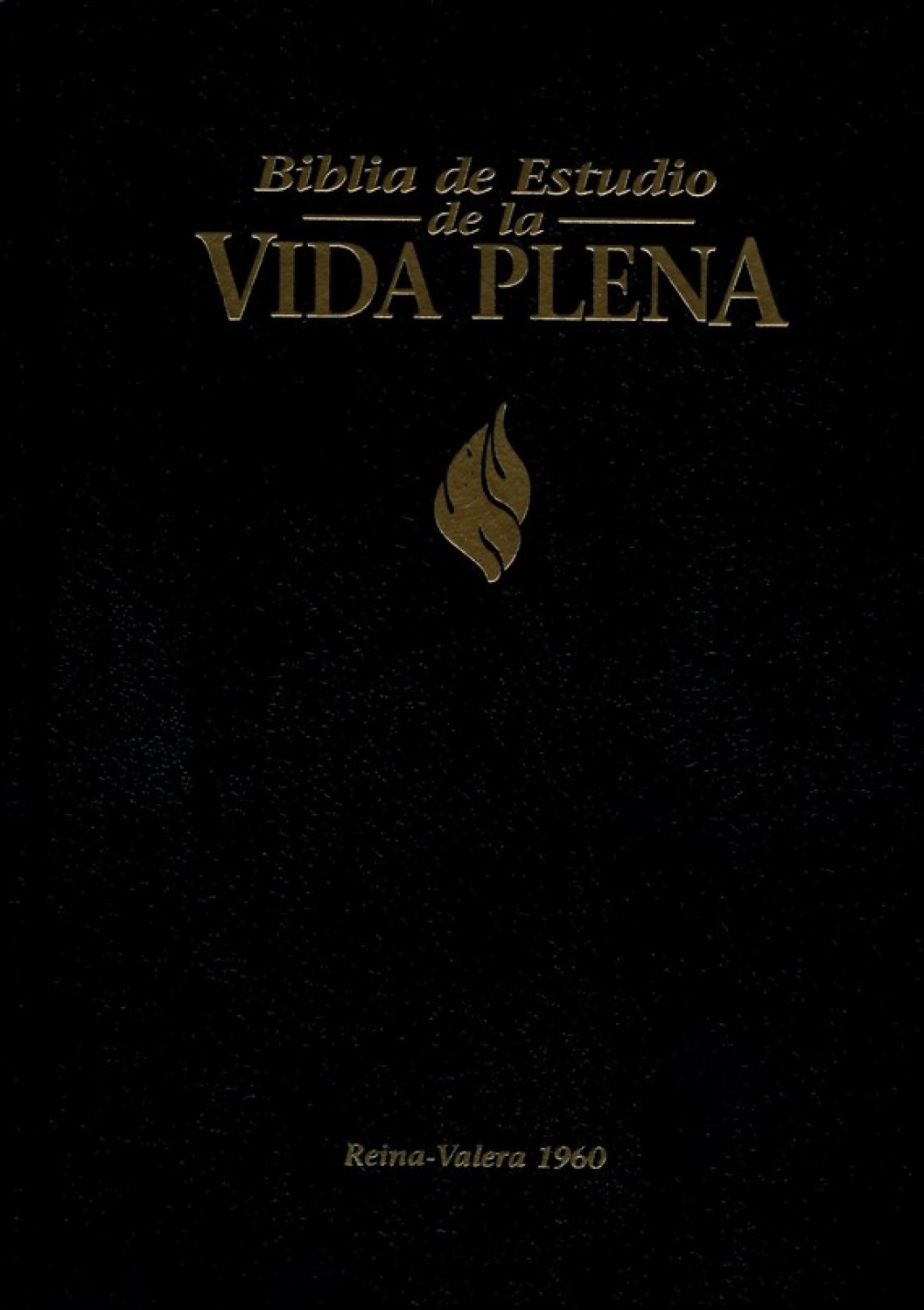 Biblia de Estudio de la Vida Plena RVR 1960, Imitación Piel, Negro