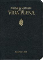 Biblia de Estudio de la Vida Plena RVR 1960, Piel Especial, Negro