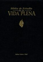 Biblia de Estudio de la Vida Plena RVR 1960, Piel Especial, Negro con Index