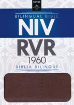 Alternative view of Biblia Bilingüe RVR60 / NIV - Imitación Piel - Dúo Marrón