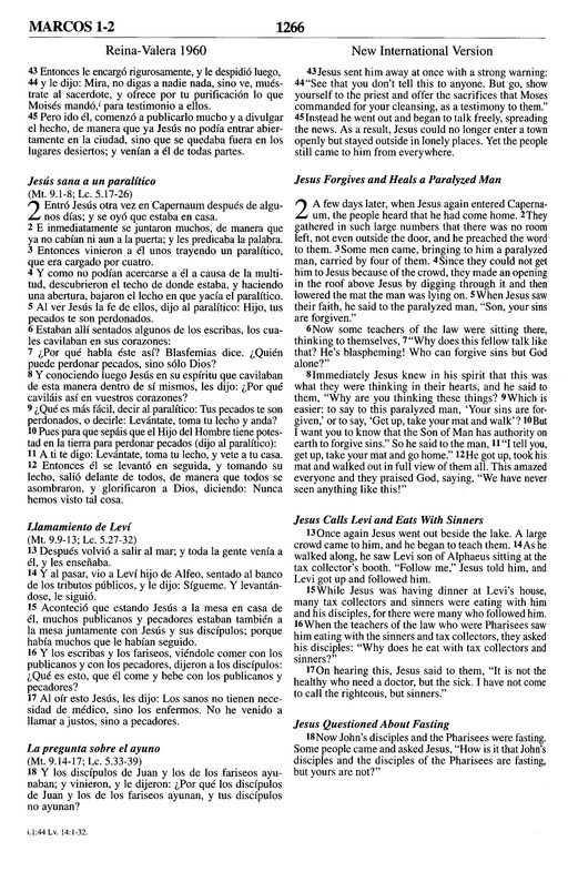 Biblia Bilingüe RVR60 / NIV - Imitación Piel - Dúo Marrón - Imagen 9