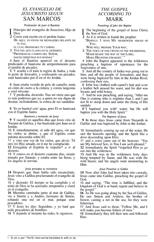 LBLA/NASB Biblia Bilingüe Imitación Piel Café - Imagen 7