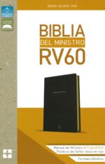 Alternative view of Biblia del Ministro RVR 1960 - Ultrafina - Imitación Piel Negra
