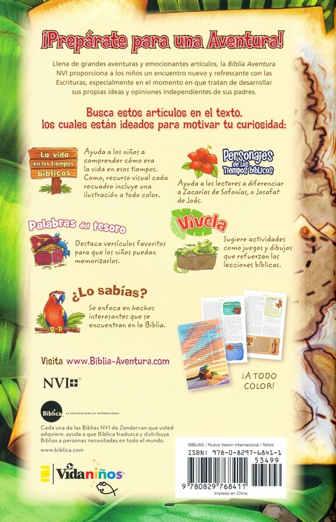 Biblia Aventura NVI, Tapa Dura - Imagen 11
