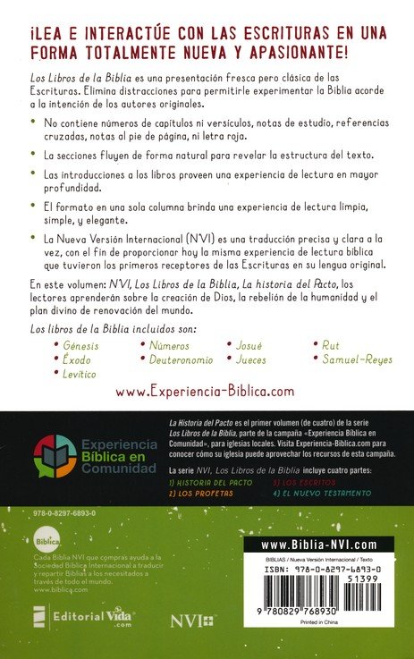 NVI, Los Libros de la Biblia: La Historia del Pacto, Tapa Blanda - Imagen 9