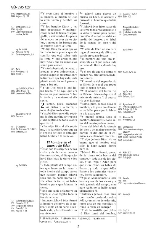 Biblia de Referencia Thompson RVR 1960, Imitación Piel Negra - Imagen 5