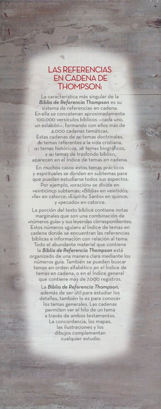 Biblia de Referencia Thompson RVR 1960, Tapa Dura - Imagen 10