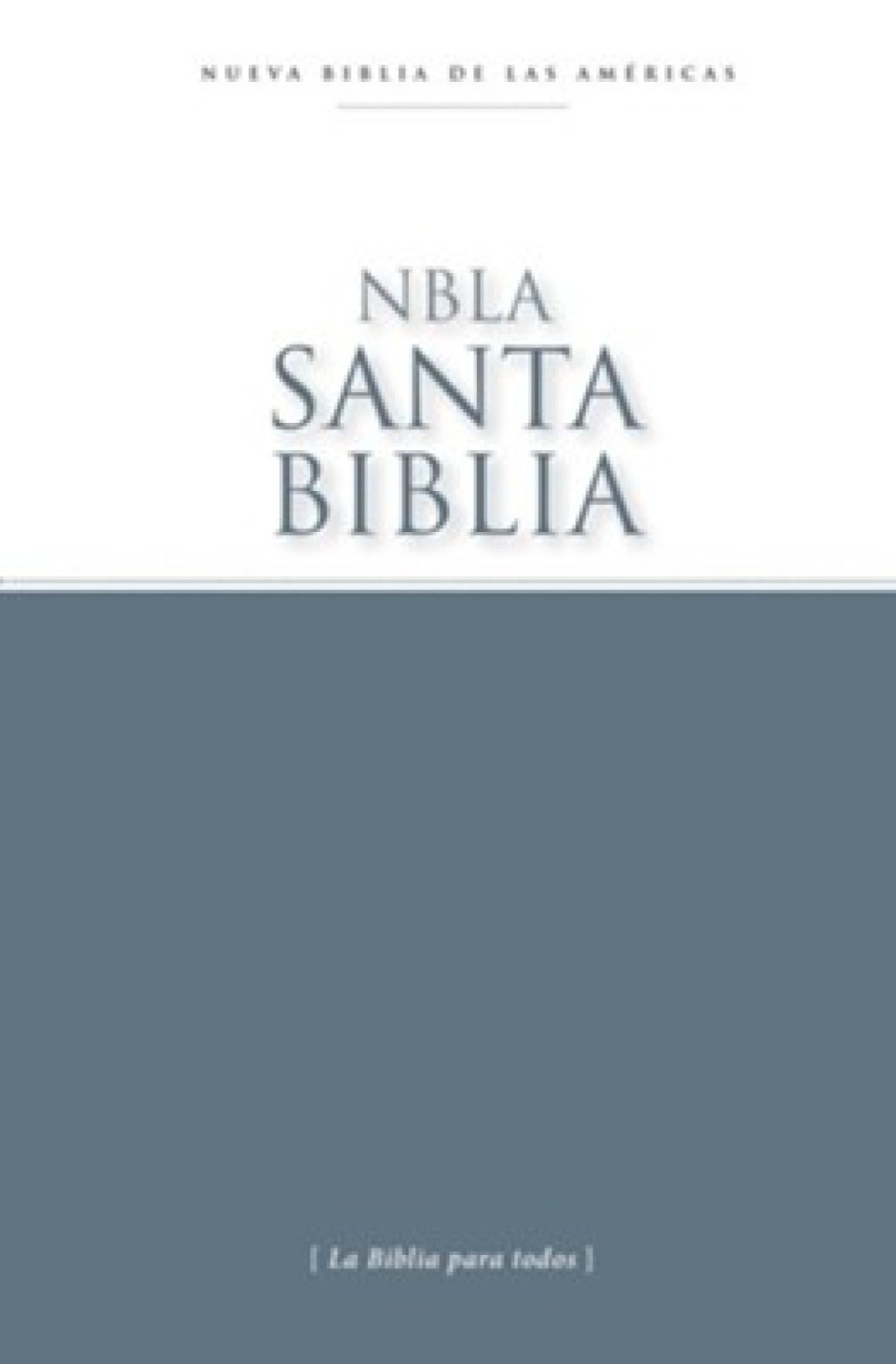NBLA Santa Biblia, Edición Económica, Tapa Rústica