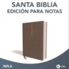 NBLA Santa Biblia para Notas Tapa Dura Gris