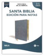 Alternative view of NBLA Santa Biblia Edición para Notas - Imitación Piel - Azul Pizarra