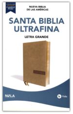 Alternative view of NBLA Santa Biblia Ultrafina Letra Grande Imitación Piel Beige