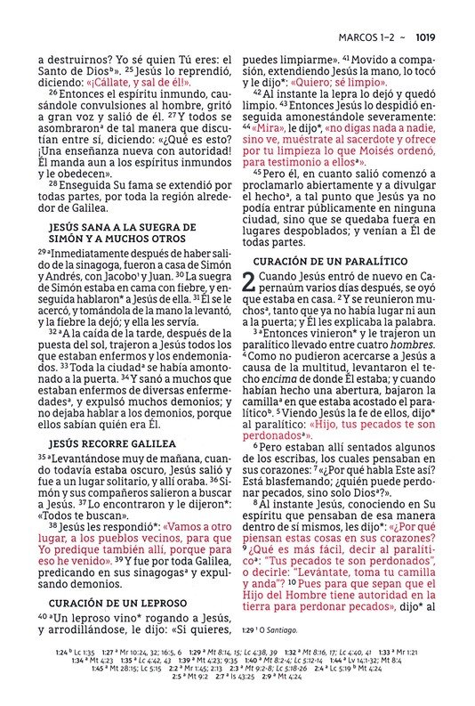 NBLA Santa Biblia Ultrafina Letra Gigante Imitación Piel Negra - Imagen 7