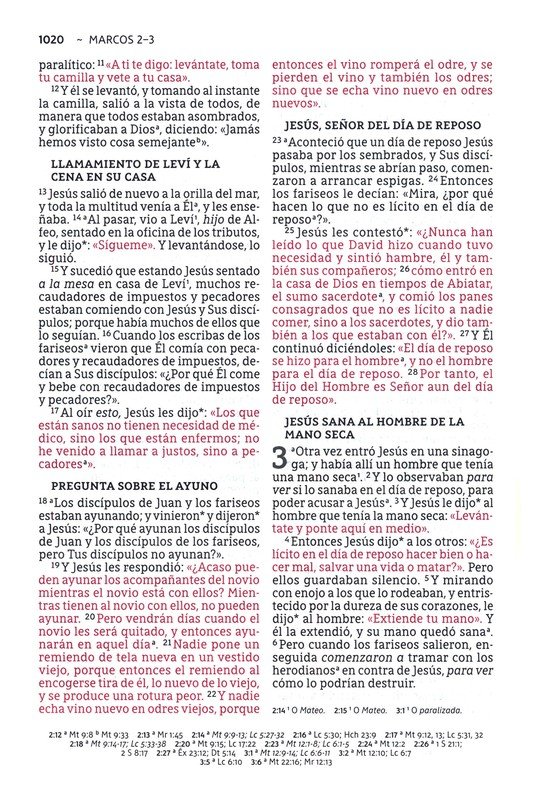 NBLA Santa Biblia Ultrafina Letra Gigante Imitación Piel Negra - Imagen 8