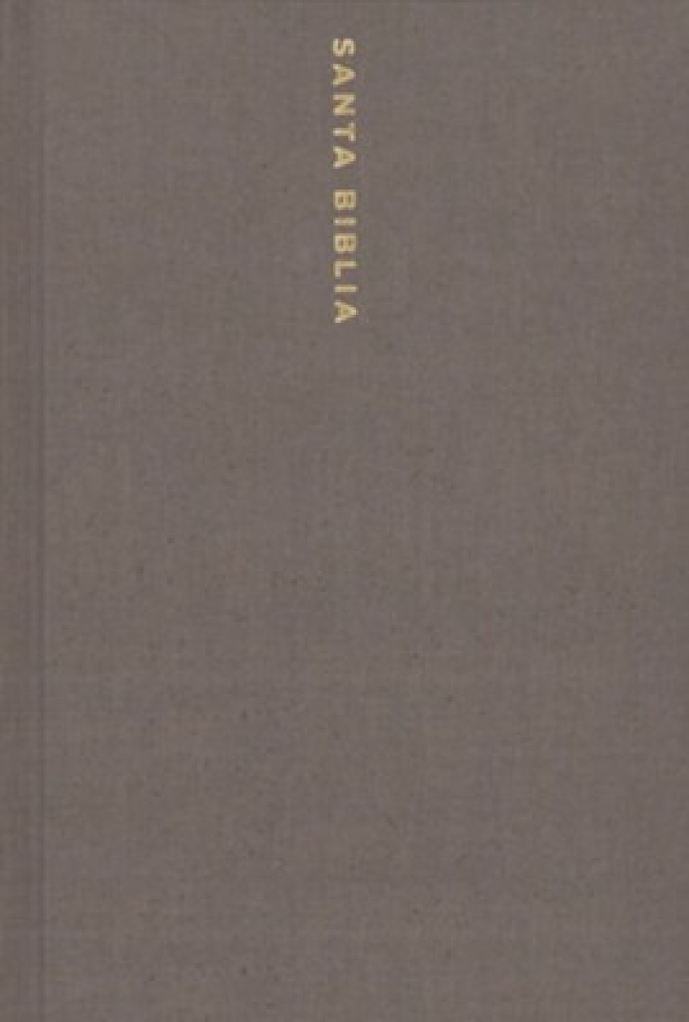 NBLA Santa Biblia una Columna con Referencias Tapa Dura - Tela -Gris