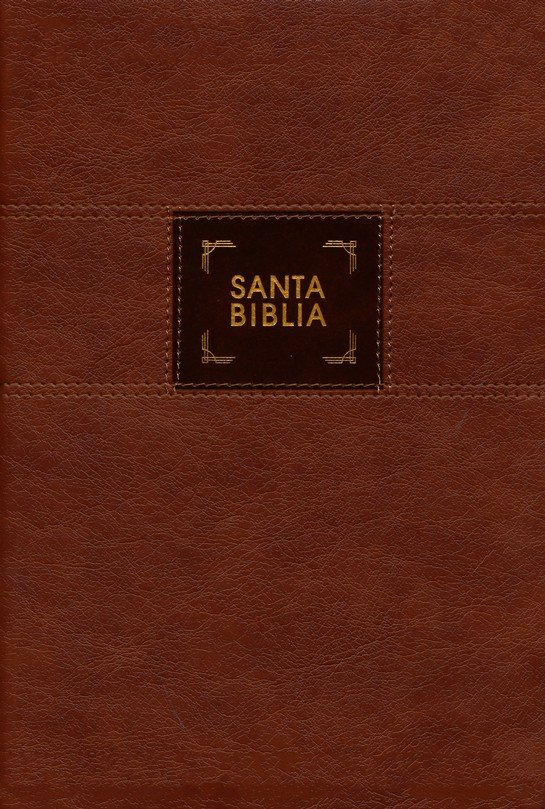 NBLA Biblia de Estudio Gracia y Verdad - Imitación Piel - Café con Indice - Imagen 3