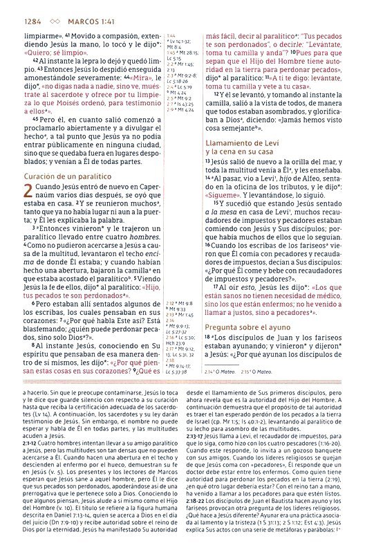 Biblia de Estudio NBLA Gracia y Verdad, Imitación Piel Azul Marino - R. Albert Mohler Jr. - Imagen 10